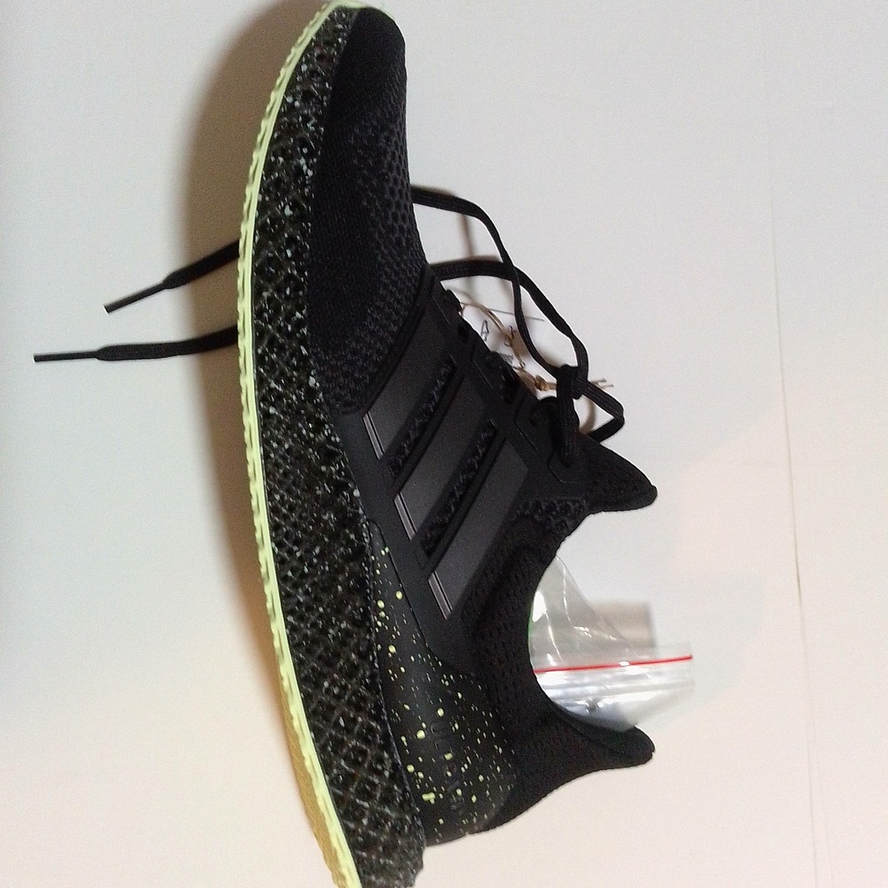 Adidas 4D Size 12 Black NWT/ no box